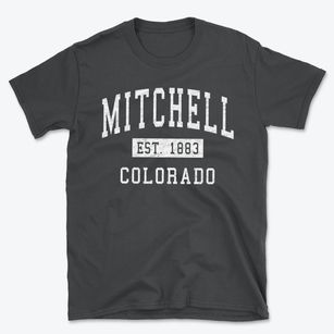 Mitchell Colorado Classic Established Basic T-Shirt