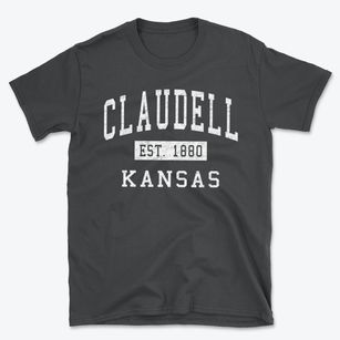Claudell Kansas Classic Established Basic T-Shirt