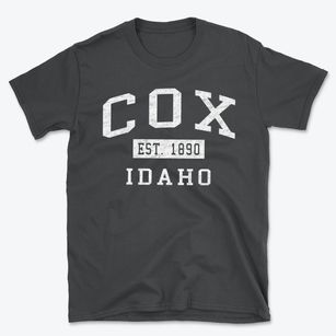 Cox Idaho Classic Established Basic T-Shirt
