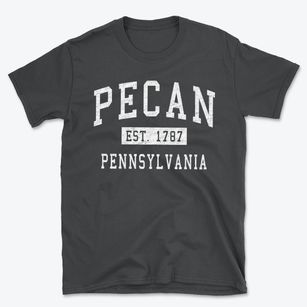 Pecan Pennsylvania Classic Established Basic T-Shirt