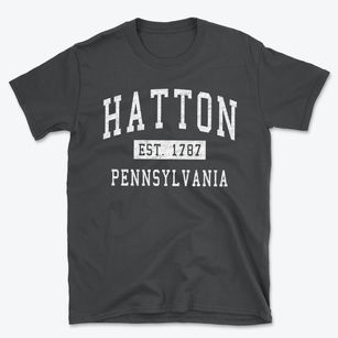 Hatton Pennsylvania Classic Established Basic T-Shirt
