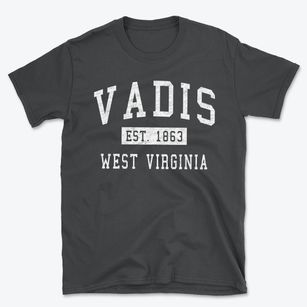 Vadis West Virginia Classic Established Basic T-Shirt