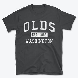 Olds Washington Classic Established Basic T-Shirt