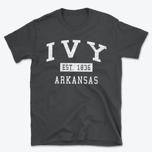 Ivy Arkansas Classic Established Basic T-Shirt