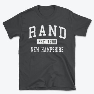 Rand New Hampshire Classic Established Basic T-Shirt