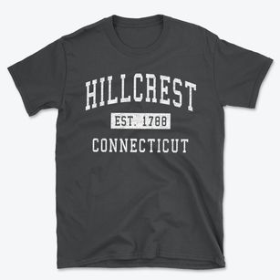 Hillcrest Connecticut Classic Established Basic T-Shirt