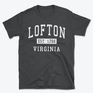Lofton Virginia Classic Established Basic T-Shirt