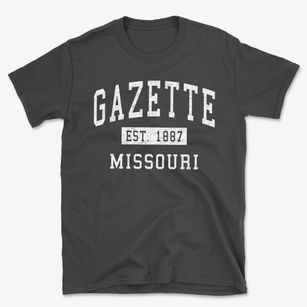 Gazette Missouri Classic Established Basic T-Shirt