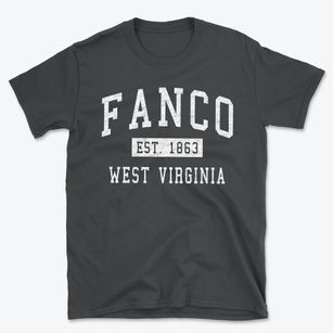 Fanco West Virginia Classic Established Basic T-Shirt