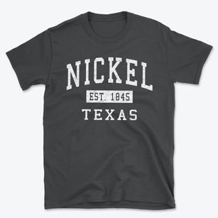 Nickel Texas Classic Established Basic T-Shirt