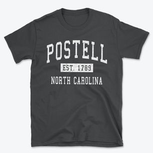 Postell North Carolina Classic Established Basic T-Shirt