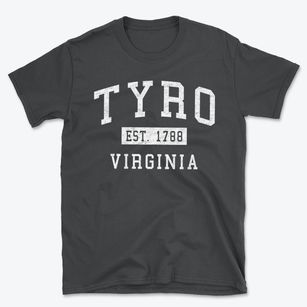 Tyro Virginia Classic Established Basic T-Shirt