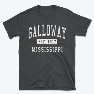 Galloway Mississippi Classic Established Basic T-Shirt