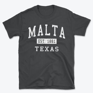 Malta Texas Classic Established Basic T-Shirt