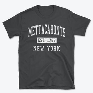 Mettacahonts New York Classic Established Basic T-Shirt