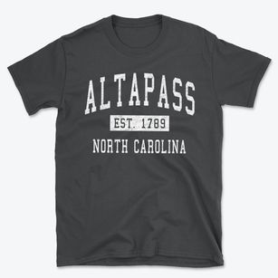 Altapass North Carolina Classic Established Basic T-Shirt