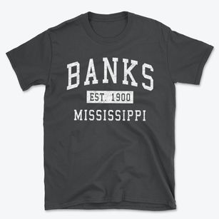 Banks Mississippi Classic Established Basic T-Shirt