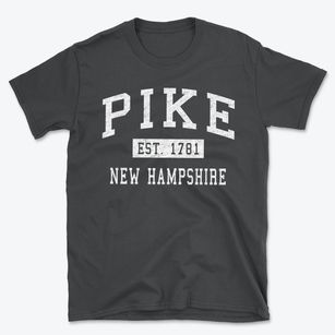Pike New Hampshire Classic Established Basic T-Shirt