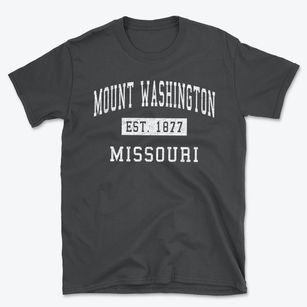 Mount Washington Missouri Classic Established Basic T-Shirt