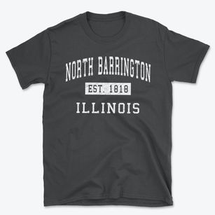 North Barrington Illinois Classic Established Basic T-Shirt