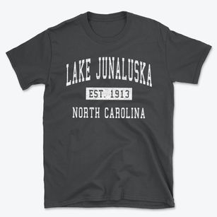 Lake Junaluska North Carolina Classic Established Basic T-Shirt