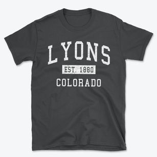 Lyons Colorado Classic Established Basic T-Shirt