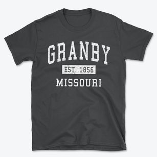 Granby Missouri Classic Established Basic T-Shirt