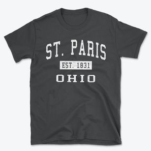 St. Paris Ohio Classic Established Basic T-Shirt