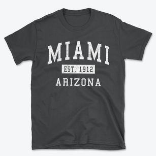 Miami Arizona Classic Established Basic T-Shirt