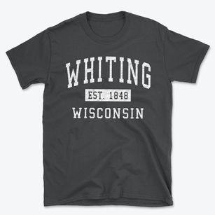 Whiting Wisconsin Classic Established Basic T-Shirt