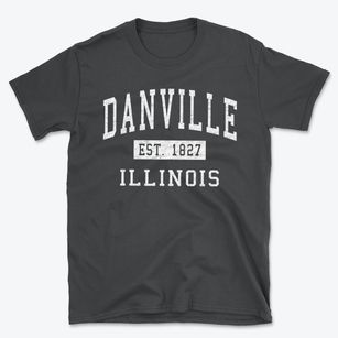 Danville Illinois Classic Established Basic T-Shirt