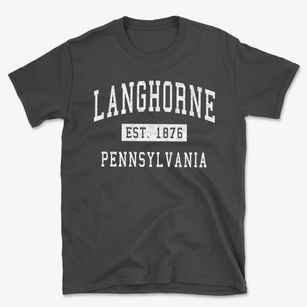 Langhorne Pennsylvania Classic Established Basic T-Shirt