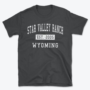 Star Valley Ranch Wyoming Classic Established Basic T-Shirt
