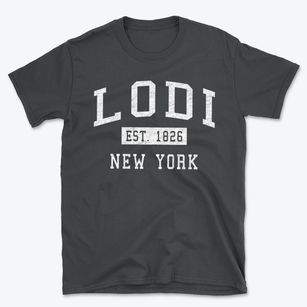 Lodi New York Classic Established Basic T-Shirt