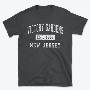 Victory Gardens New Jersey Classic Established Basic T-Shirt