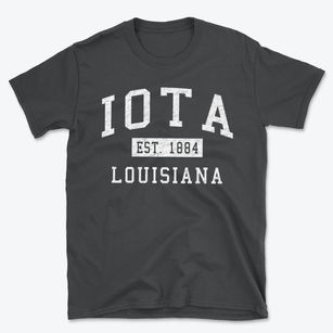 Iota Louisiana Classic Established Basic T-Shirt