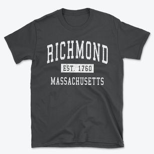 Richmond Massachusetts Classic Established Basic T-Shirt