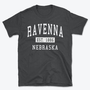 Ravenna Nebraska Classic Established Basic T-Shirt