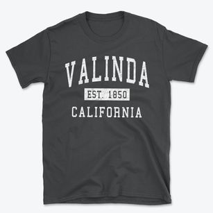 Valinda California Classic Established Basic T-Shirt