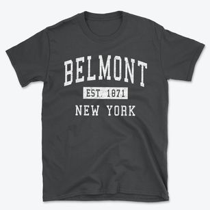 Belmont New York Classic Established Basic T-Shirt
