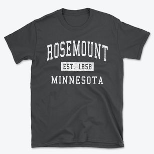 Rosemount Minnesota Classic Established Basic T-Shirt