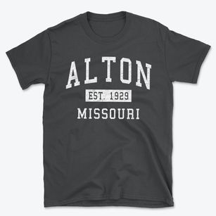 Alton Missouri Classic Established Basic T-Shirt