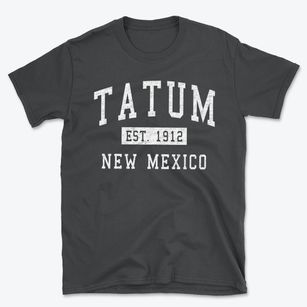 Tatum New Mexico Classic Established Basic T-Shirt