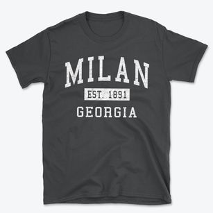 Milan Georgia Classic Established Basic T-Shirt