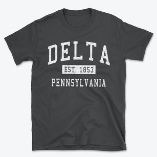 Delta Pennsylvania Classic Established Basic T-Shirt