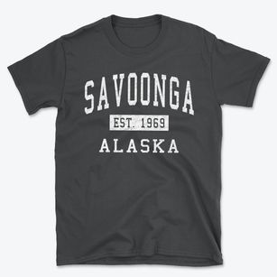 Savoonga Alaska Classic Established Basic T-Shirt