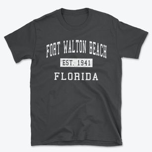 Fort Walton Beach Florida Classic Established Basic T-Shirt