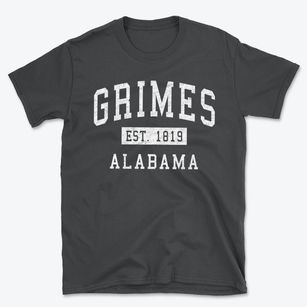 Grimes Alabama Classic Established Basic T-Shirt