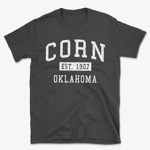 Corn Oklahoma Classic Established Basic T-Shirt
