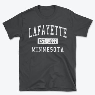 Lafayette Minnesota Classic Established Basic T-Shirt